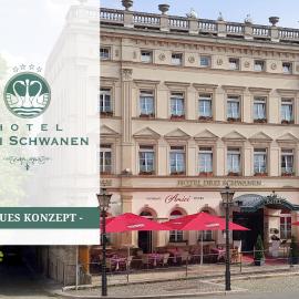 Hotel DREI SCHWANEN - Ristorante Due Fratelli，位于霍亨斯泰因-埃尔恩斯塔尔的酒店