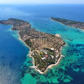 Oliviera Private Island Hotel - Kalem Island,位于Kalem Adasi的酒店