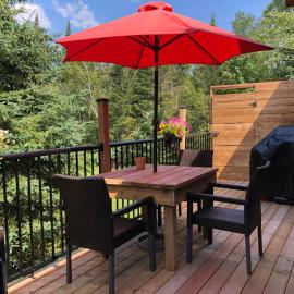 Chalets et Studios Le Vent Du Nord，位于苏必利尔湖的酒店