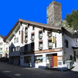Gasthaus Pension zum Turm，位于霍斯彭塔尔的酒店