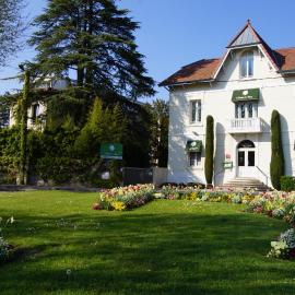 Hôtel de charme L'Orée du Parc，位于伊泽尔河畔的罗曼的酒店