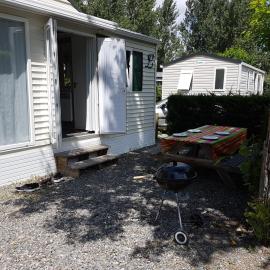 Mobil-home 75 au Camping Le Rioumajou，位于Bourisp的酒店