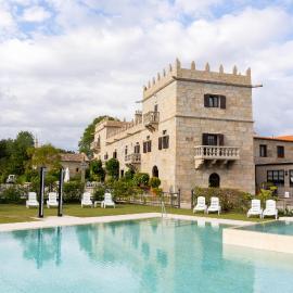 Hotel Pazo O Rial，位于维拉加尔西亚·德·阿劳萨的酒店