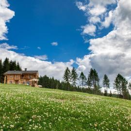 Rifugio de Dòo，位于San Nicolò di Comelico的酒店