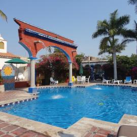 Hotel Hacienda Flamingos，位于圣布拉斯的酒店