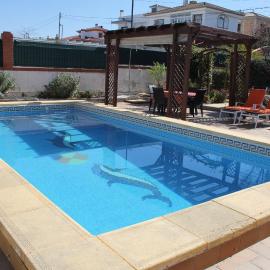 Casa Flamenca en El Ventorrillo - Piscina, Tumbonas, Terraza y Aparcamiento