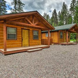 Hungry Horse Cabin: Deck, Fire Pit, Near Glacier!，位于Hungry Horse的酒店