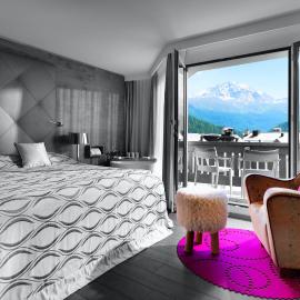 Giardino Bed & Breakfast Sankt Moritz - Champfèr，位于席尔瓦普拉纳的酒店