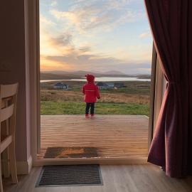 Hebridean Holiday Cabins，位于Breasclete的酒店