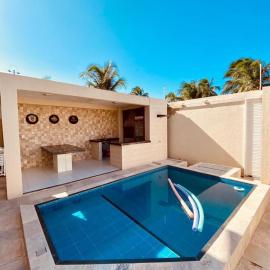 Casa em flecheiras com piscina