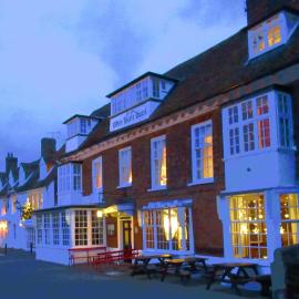 Ye Olde White Harte Hotel,位于克劳奇河畔伯纳姆的酒店
