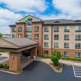 Holiday Inn Express Hotel & Suites Eugene Downtown - University by IHG，位于尤金的酒店