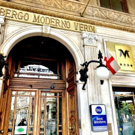 Best Western Hotel Moderno Verdi，位于热那亚的酒店