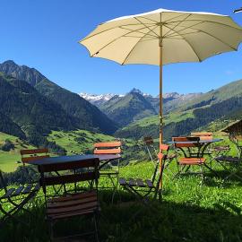 Hotel Alpina，位于Lumbrein的酒店
