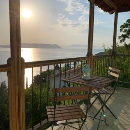 Bouzouki panoramic sea-view，位于Klíma的酒店