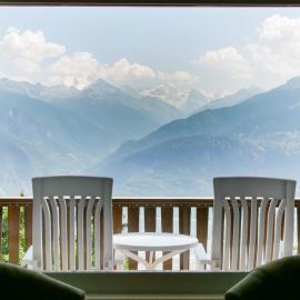 Hotel-Restaurant Le Mont Paisible, Crans-Montana，位于克莱恩 蒙塔纳的酒店