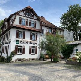 Hotel Zur Köppe，位于巴德克洛斯特尔劳斯尼茨的酒店