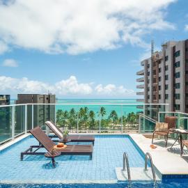 Tambaqui Praia Hotel,位于马塞约的酒店
