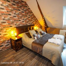 Le Château des Lumières de la Baie de Somme Chambre D'hôtes de Charme，位于Saint-Blimont的酒店