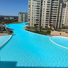 Departamento Laguna Vista Algarrobo - 7 Personas，位于阿尔加罗沃的酒店
