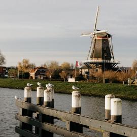 Slapen in de Molen,位于Arkel的酒店