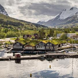 Sagafjord Hotel - by Classic Norway Hotels，位于Sæbø的酒店