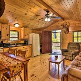 ‘Hooah’ Cabin Retreat w/ Grill & Step-Free Access，位于Parsons的酒店