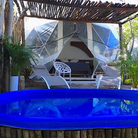 Glamping Tulum with private mini pool，位于图卢姆的酒店