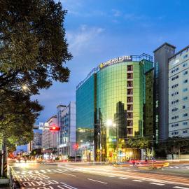 Shin Shin Hotel Jeju Airport，位于济州市的酒店