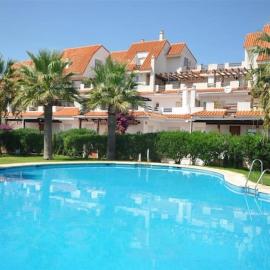 ESPAGNE, MANILVA, ANDALOUSIE , PENTHOUSE VUE MER 7 PERSONNES