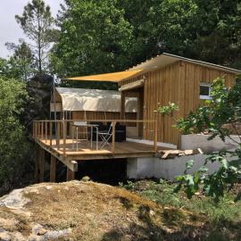 Glamping Cabana nas arvores，位于蓬蒂-达巴尔卡的酒店