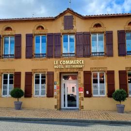 Logis Hôtel Restaurant du Commerce，位于Estang的酒店