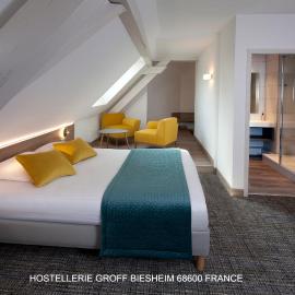 Aux Deux Clefs - Hôtel Restaurant Groff，位于比歇姆的酒店