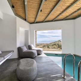 Tinos Dove Suites，位于Triandáros的酒店