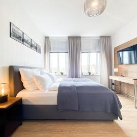 Luxus-Apartment in Leipzig mit Privat-Parkplatz,位于莱比锡的酒店