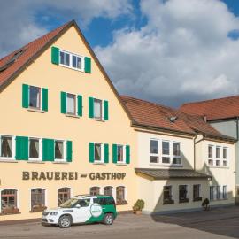 Brauereigasthof zum Lamm，位于Untergröningen的酒店