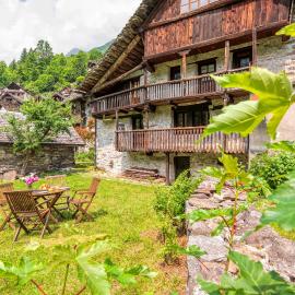Chalet Case delle lobbie，位于Ceppo Morelli的酒店