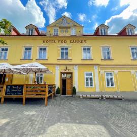 Hotel Pod Zámkem，位于迪耶河畔弗拉诺夫的酒店