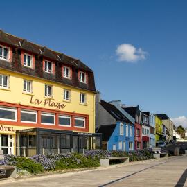 Hôtel & Restaurant de la Plage，位于克罗宗的酒店