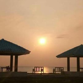 penginapan karanglaut santolo，位于Cilauteureun的酒店