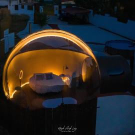 Burbuja Glamping AntiSaturno - Casas del Alto Tajo，位于Ablanque的酒店