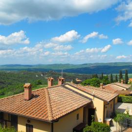 Finestra Della Val D'Orcia，位于Contignano的酒店