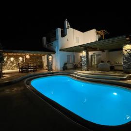 Kalafatis Private Villa Mykonos，位于卡拉法蒂斯的酒店