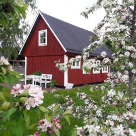 Brösarp Källagården Vedboden，位于布勒萨普的酒店