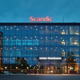 Scandic Örnsköldsvik，位于恩舍尔兹维克的酒店