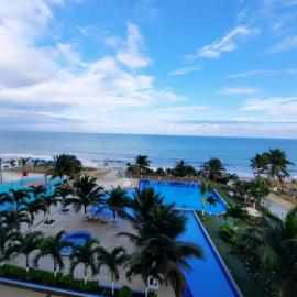 Departamento frente al mar, FONTAINE BLEAU，位于通苏帕的酒店