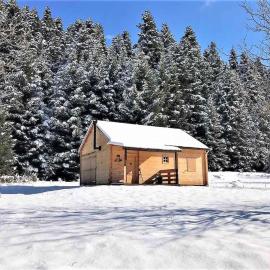 Wood Cabins by the River - for Nature Lovers，位于维蒂纳的酒店