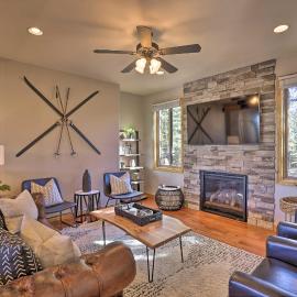 6 Mi to Keystone Ski! Mtn-View Cabin w/ Game Room