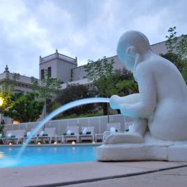 Hotel Balneario Prats，位于卡尔德斯德马拉维亚的酒店