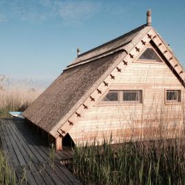 Seehütte Pfahlbau-Neusiedlersee-GlamPing，位于拉斯特的酒店
